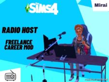Radio Host Hobby for The Sims 4