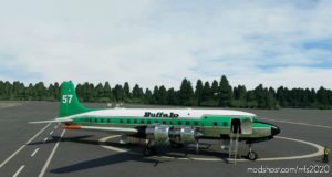 Pmdg DC-6B Interpretation Buffalo Airways C-Fiqm NO 57 for Microsoft Flight Simulator 2020