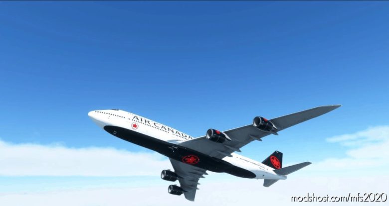 Asobo 747-8I AIR Canada [NO Mirroring] for Microsoft Flight Simulator 2020