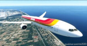 MSFS 2020 777-300ER Mod: Captainsim 777-300 Iberia (OLD Livery) – 8K Fictional (Image #3)