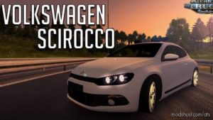 Volkswagen Scirocco + Interior V1.7 [1.41.X] for American Truck Simulator