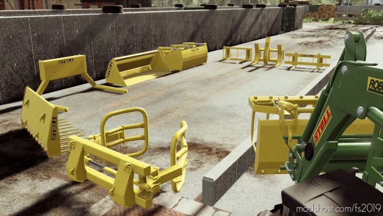 Stoll Front Loader Tools for Farming Simulator 19