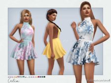 Celia Dress for The Sims 4