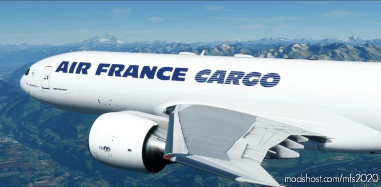 AIR France Cargo “Classic Colors (1998)” Captainsim 777-200F for Microsoft Flight Simulator 2020