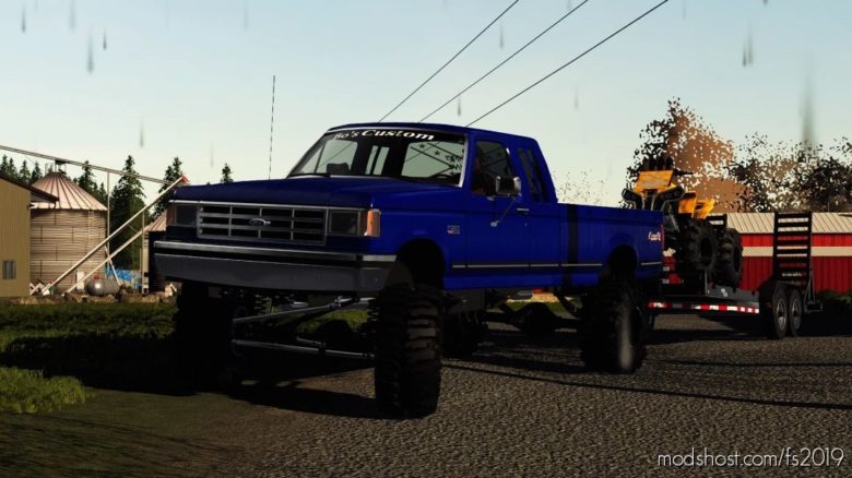 Cammed 1989 Ford F250 Brick Nose for Farming Simulator 19