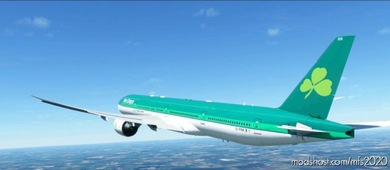 Captainsim 777-300 AER Lingus [8K Fictional] for Microsoft Flight Simulator 2020