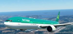 MSFS 2020 Boeing Livery Mod: Captainsim 777-300 AER Lingus 8K Fictional (Image #3)