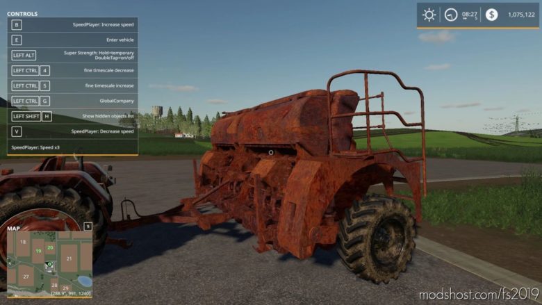 Rusted Seed Drill for Farming Simulator 19