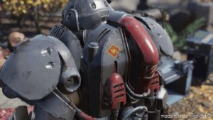 Fallout76 Mod: Vertiguard PA – NO BOS Logo (Image #3)