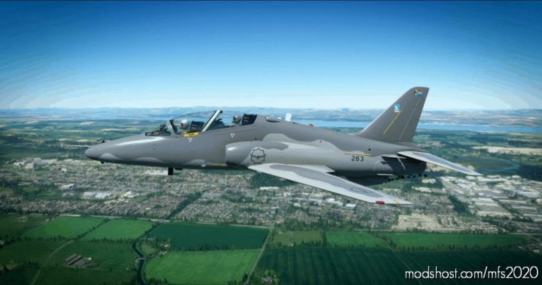 Indiafoxtecho Boeing T-45C Goshawk Saaf Hawk South African AIR Force Training for Microsoft Flight Simulator 2020
