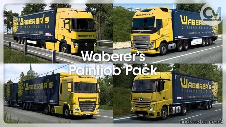 Waberer’s International Skins V1.3.2 for Euro Truck Simulator 2