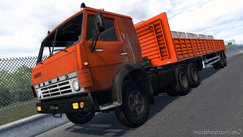Kamaz 5410 Modified OQ37 FIX Tire [1.40] for Euro Truck Simulator 2