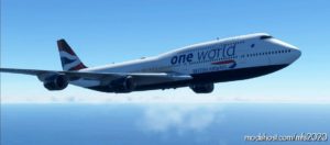 747-8I British Airways / Oneworld – G-Civc (NO Mirroring) – 4K for Microsoft Flight Simulator 2020