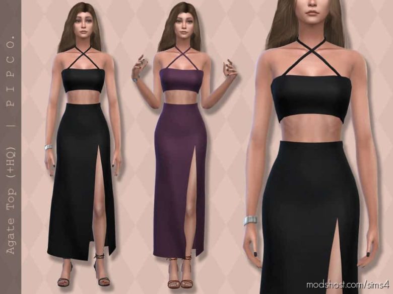 Agate TOP for The Sims 4