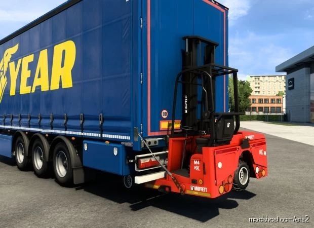 Moffett Forklifts For SCS Trailers for Euro Truck Simulator 2
