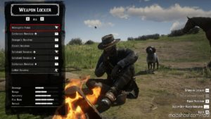 RDR2 Script Mod: Campfire Weapon Locker (Image #2)