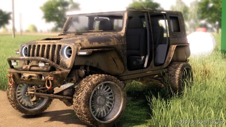 2021 Jeep Wrangler Unlimited for Farming Simulator 19