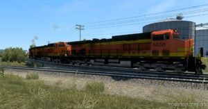 Improved Trains Short Trains Addon V3.8 [1.41]X for American Truck Simulator