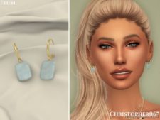 Eden Earrings for The Sims 4