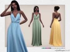 Calliope Dress for The Sims 4