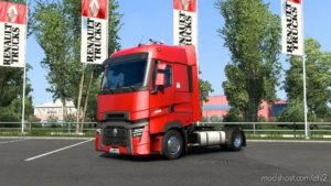 ETS2 Renault Part Mod: LOW Deck Chassis Addon For SCS Renault Range T & T EVO V1.6 (Image #2)