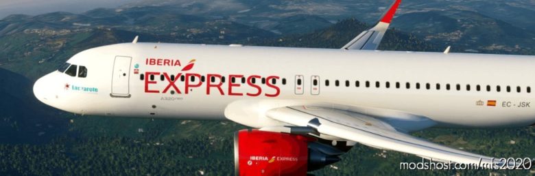 A32NX Iberia Express Ec-Jsk 8K for Microsoft Flight Simulator 2020
