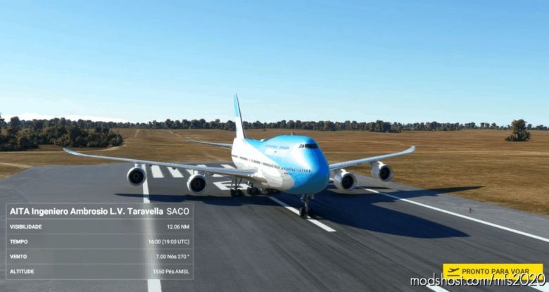 Asobo 747-8I Aerolineas Argentina [NO Mirroring] for Microsoft Flight Simulator 2020