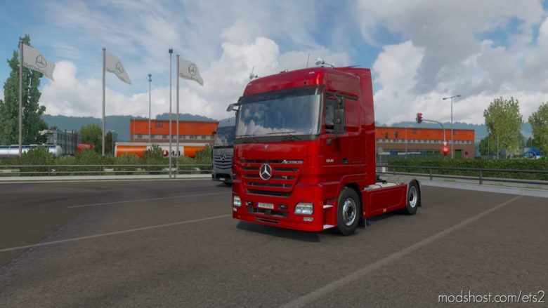 Mercedes-Benz Actros MP2 By Dotec V1.4 [1.41.X] for Euro Truck Simulator 2