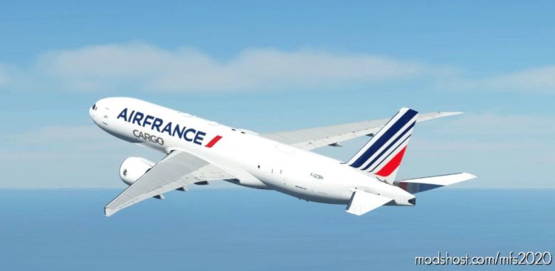 AIR France Cargo “NEW Colors (2021)” Captainsim 777-200F for Microsoft Flight Simulator 2020