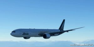 MSFS 2020 777-300ER Livery Mod: Cs-777-300Er Alitalia Ei-Wla 8K (Image #2)