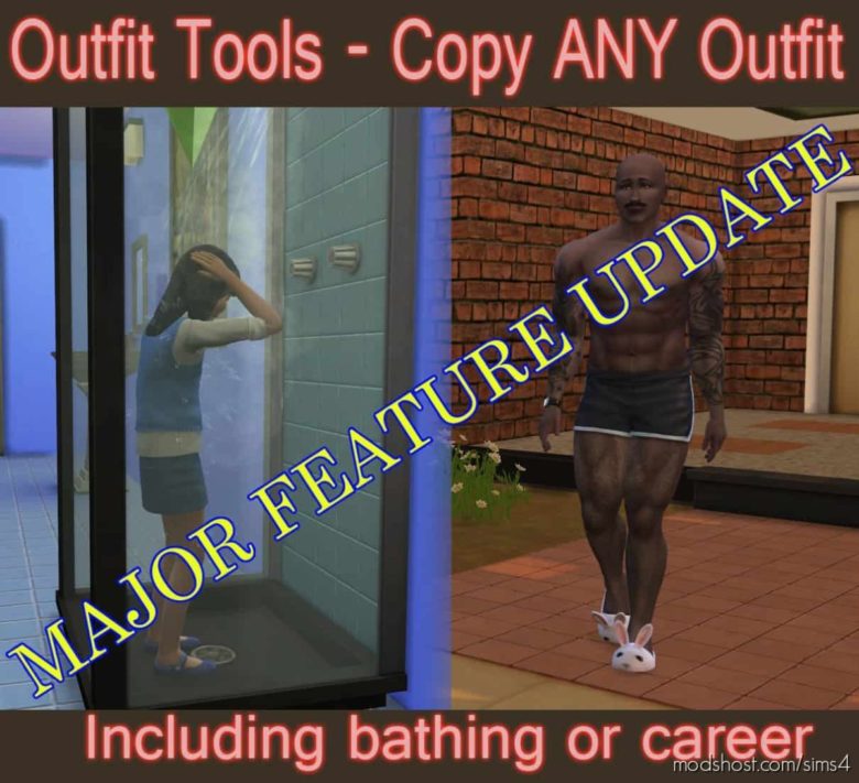 Outfit Tools – Copy ANY Outfit V4 for The Sims 4
