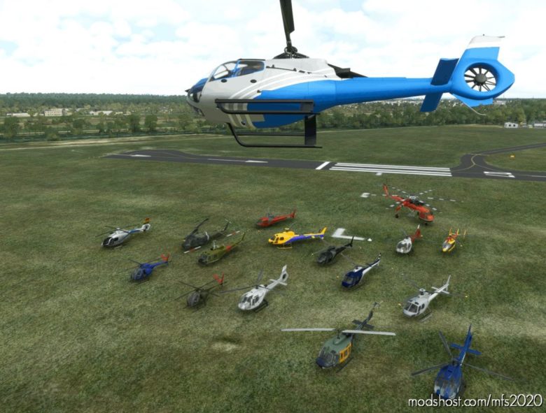 Totof Helicopter Library for Microsoft Flight Simulator 2020