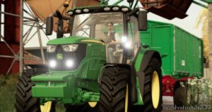 John Deere 6R V1.4 for Farming Simulator 19