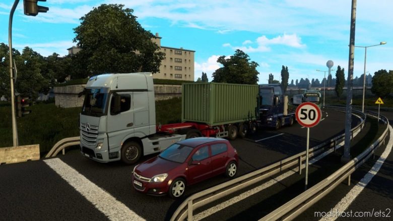 Traffic Rework [1.40] for Euro Truck Simulator 2