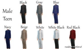 Sims 4 Clothes Mod: Mandatory School Uniforms (Image #4)