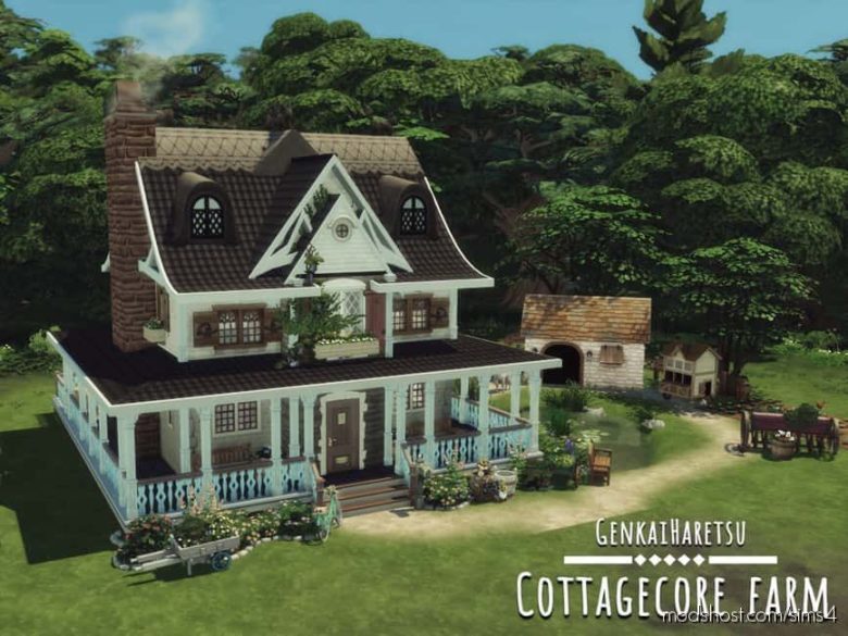 Cottagecore Farm for The Sims 4