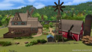 Sims 4 House Mod: Windmill Farm – NO CC (Image #3)