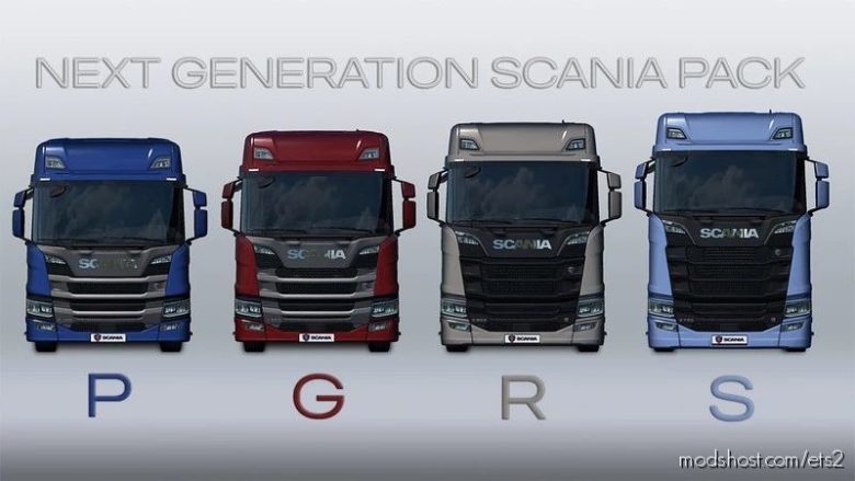 ETS2 Scania Truck Mod: Next Generation Scania P G R S V2.3.2 1.41.X (Featured)