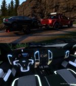 ETS2 Ford Car Mod: F-150 Raptor 2017 V1.7 1.41.X (Image #3)