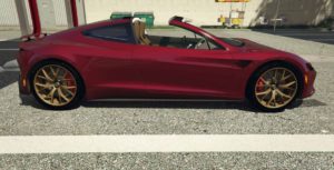 GTA 5 Tesla Vehicle Mod: 2020 Tesla Roadster (Image #6)