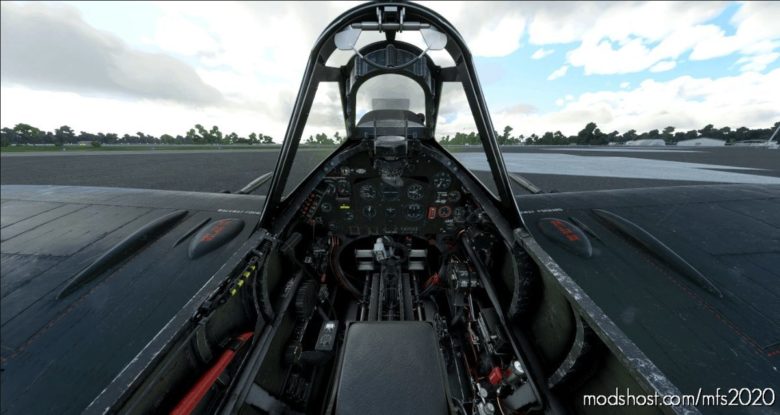 Spitfire L.F MK IXC Dark Gray Cockpit for Microsoft Flight Simulator 2020