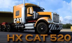 International HX520 CAT Skin for American Truck Simulator