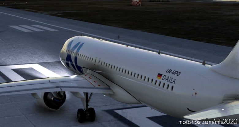 [8K] XL Airways Germany D-Axla A32NX Livery for Microsoft Flight Simulator 2020