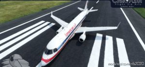 MSFS 2020 Embraer Livery Mod: American Eagle | N762DT | Virtualcol Embraer ERJ170 (8K) (Image #2)