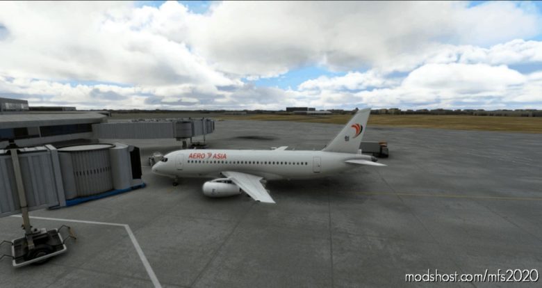 [Sukhoi SSJ 100] Aeroasia Livery for Microsoft Flight Simulator 2020