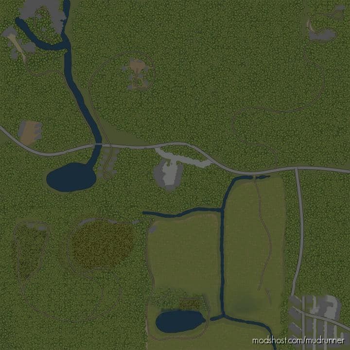 Forest District 6 – Getting Started Map V1.3.2 for MudRunner