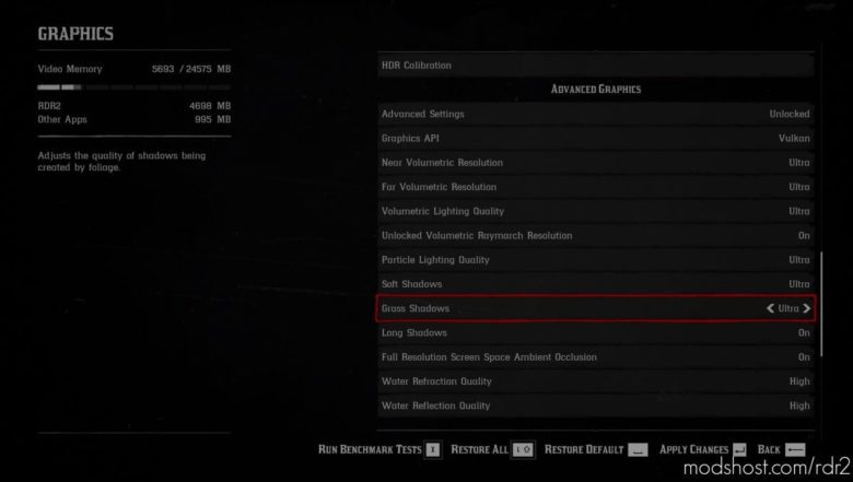 Soft Unlock Ultra Settings for Red Dead Redemption 2