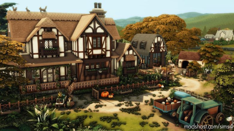 Pumpkin Farm – NO CC for The Sims 4