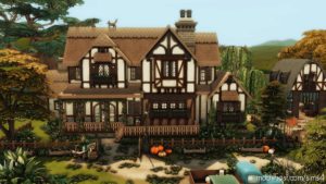 Sims 4 House Mod: Pumpkin Farm – NO CC (Image #8)