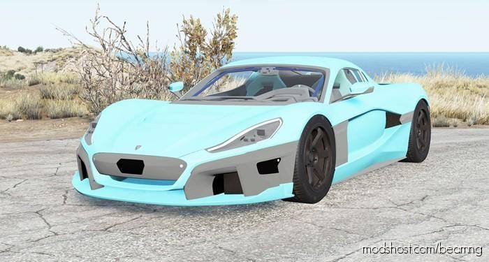 BeamNG Car Mod: Rimac Concept TWO 2018